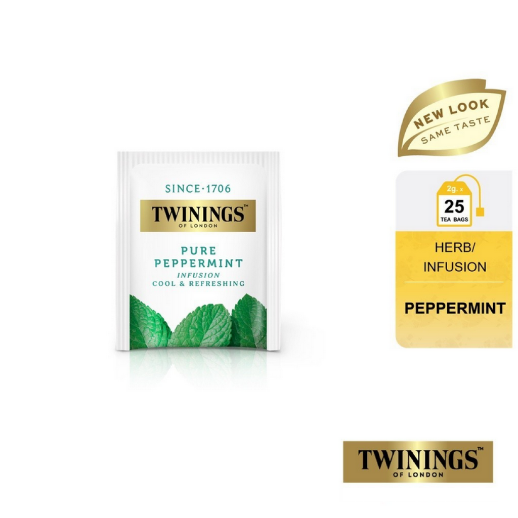 Twinings Tea Peppermint 2g. Pack 25