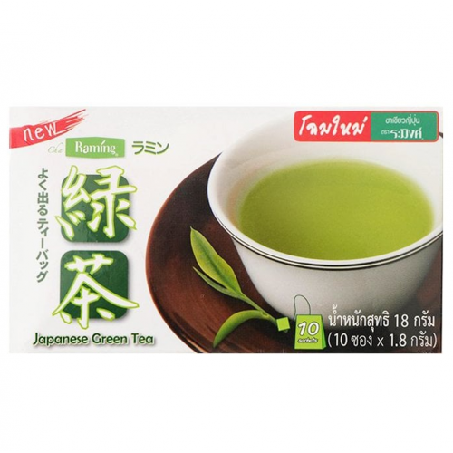 Raming Green Tea 1.8g. Pack 10sachets