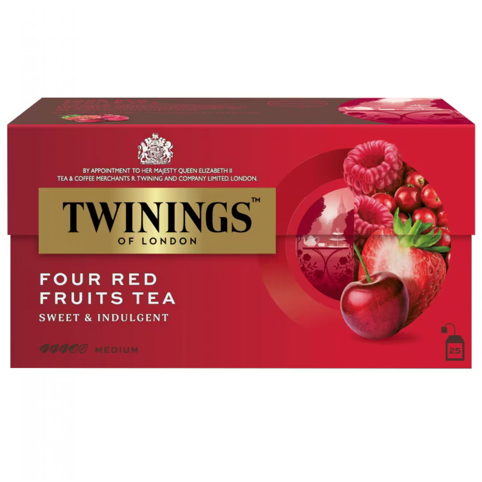 Twinings Four Red Fruits 2g. Pack 25