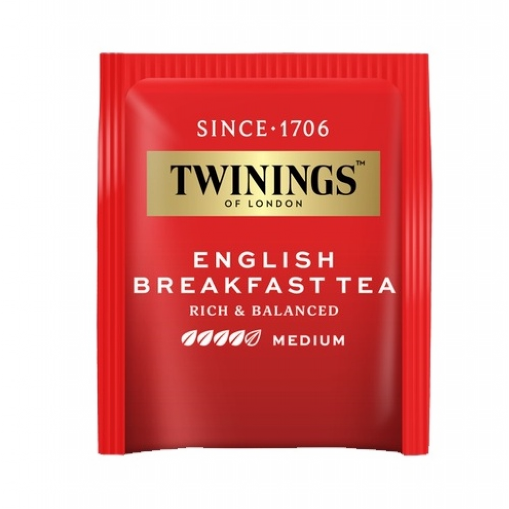 Twinings Tea English Breakfast 2g. Pack 25