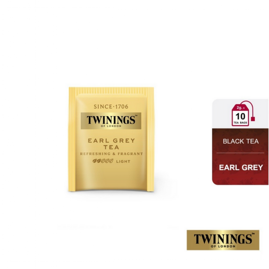 Twinings Earl Grey Tea 2g. Pack 10