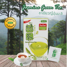 Raming Jasmine Green Tea 1.8g. Pack 10 sachets