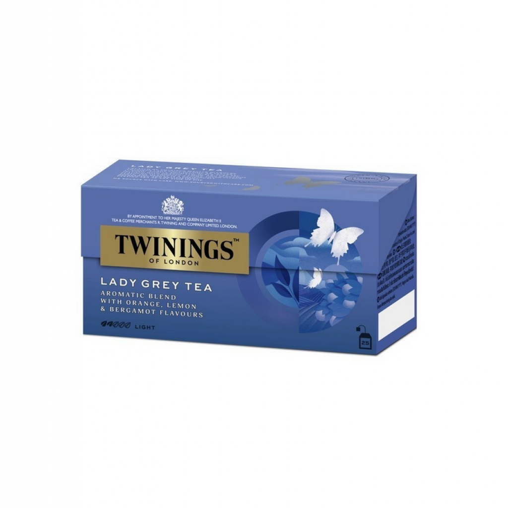 Twinings Tea Lady Grey 2g. Pack 25