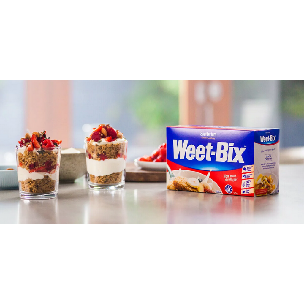 Sanitarium Weet Bix Breakfast Cereal 375g.