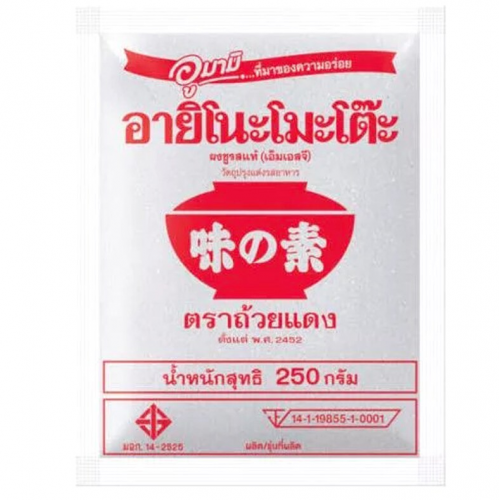 Ajinomoto Mono Sodium Glutamate 250g.