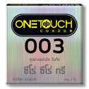 One Touch condom, model Zero Zero Three, thin 003 mm., size 52 mm., contains 3 pieces