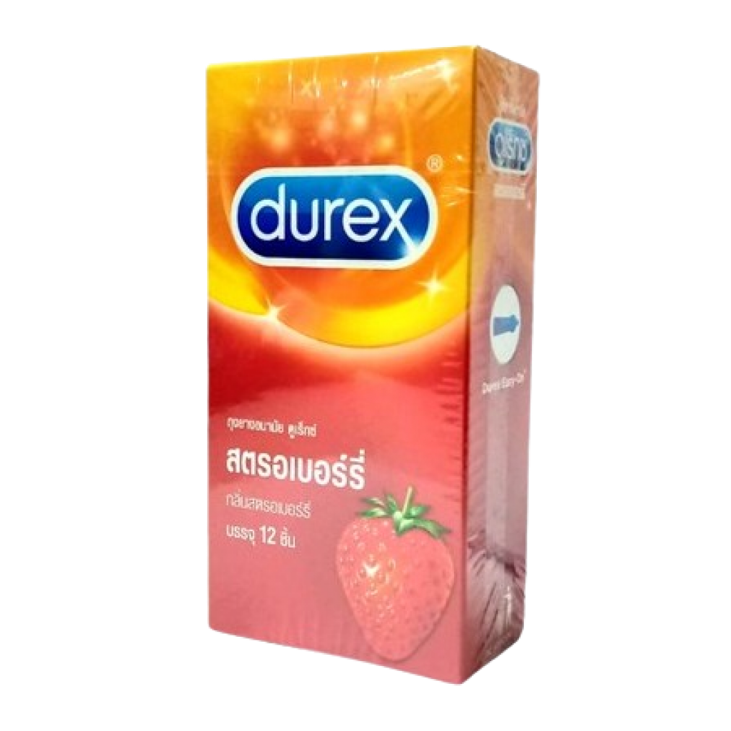 Durex Strawberry 12 Pieces